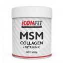 ICONFIT MSM Collagen + Vitamiin C (300g)